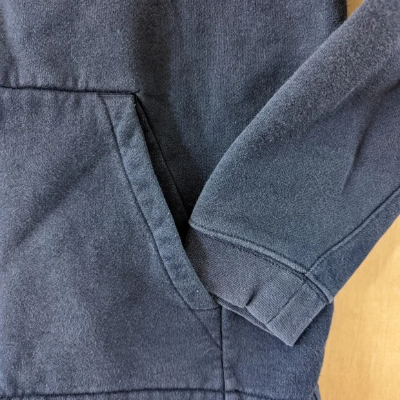 Nike Sportswear Mens Full Zip Fleece Casual Hoodie Small Navy Blue 4.737 - Picture 2 of 9